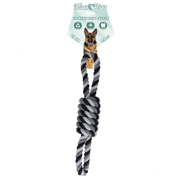 Floss Toss Dental Rope Exteme 8-Tugger - 61 cm