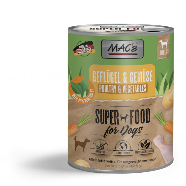 Mac´s Geflügel & Gemüse ( 30% Gemüse)