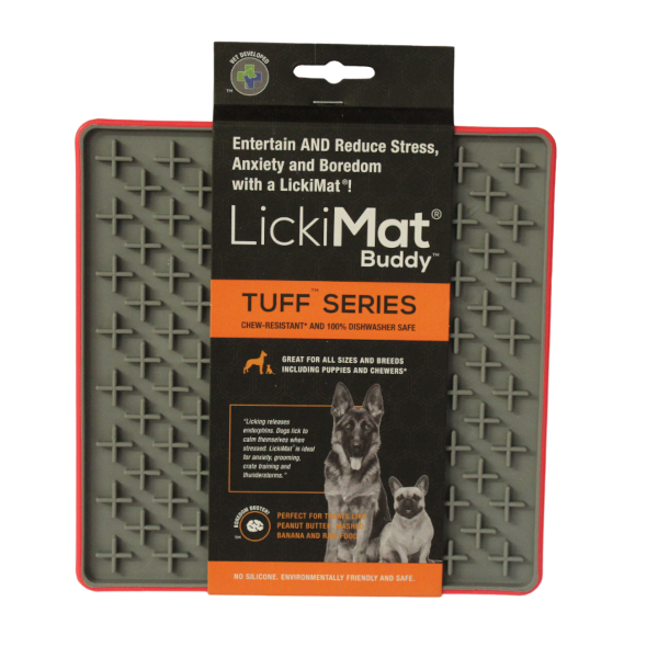 LickiMat Buddy -TUFF- Rot