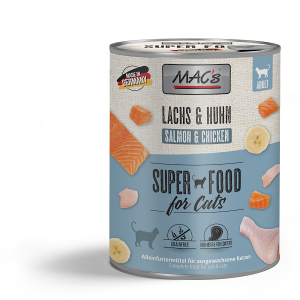 Mac´s Cat Lachs & Huhn