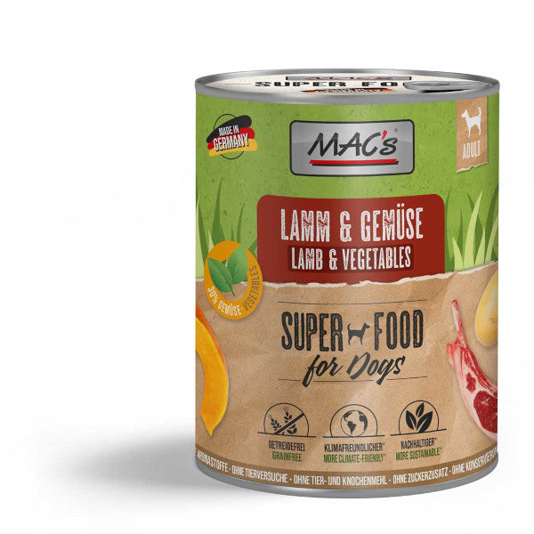Mac´s Lamm & Gemüse ( 30% Gemüse)