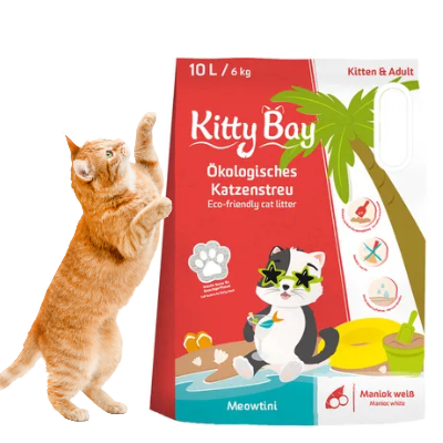 Kitty Bay - Meowtini - Maniok weiß 10 Lt.