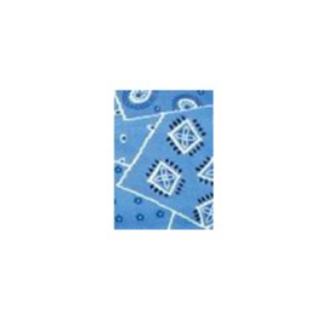 Bandana XXS Blue Western