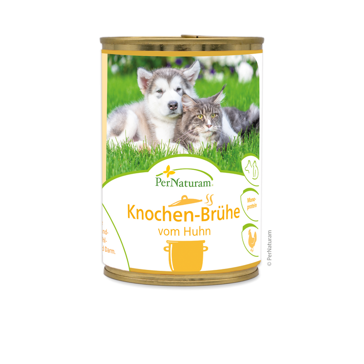 Knochenbrühe & Wurst für Hunde