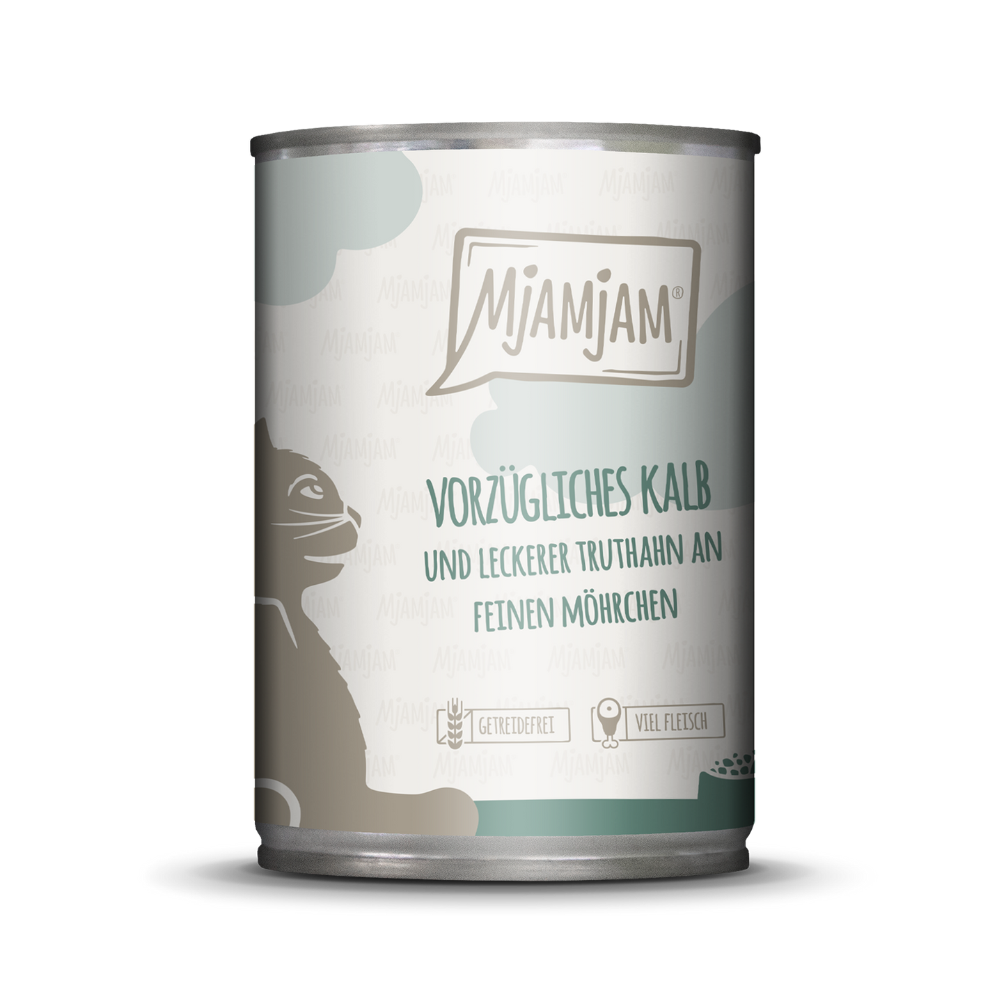 Mjamjam Katze vorzügliches Kalb 400g