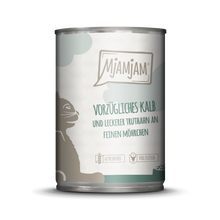 Mjamjam Katze vorzügliches Kalb 400g