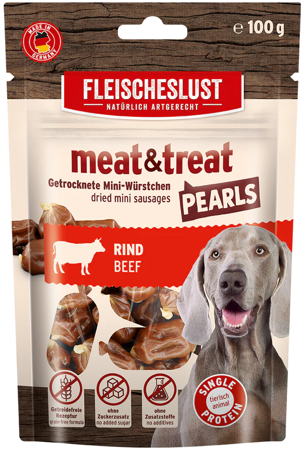 Meat & Treat Pearls Rind 100g