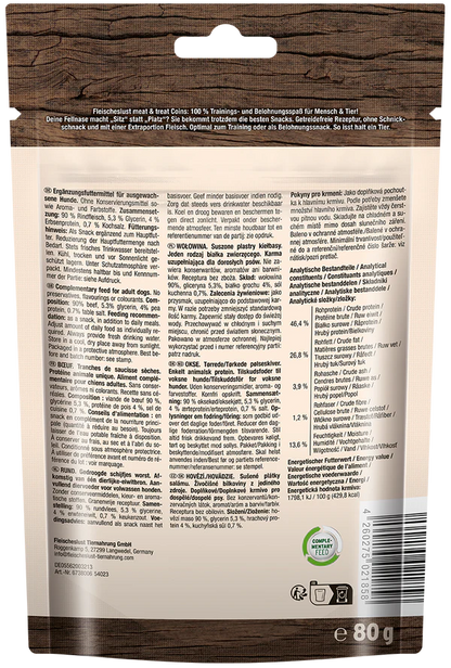 Meat & Treat Coins Rind 80g