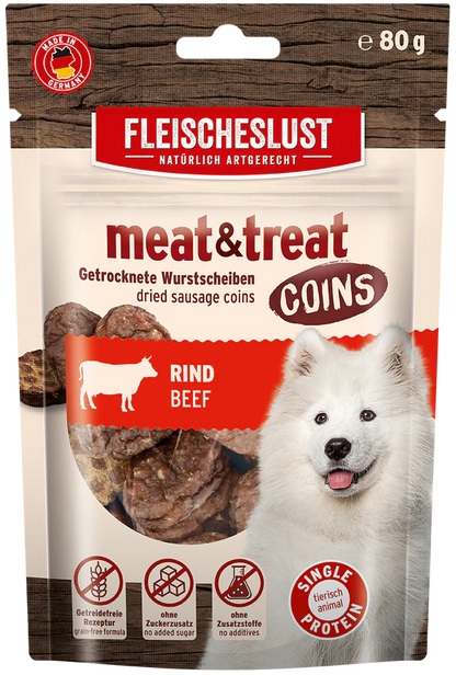 Meat & Treat Coins Rind 80g