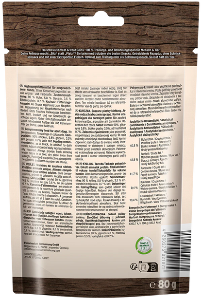 Meat & Treat Coins Huhn