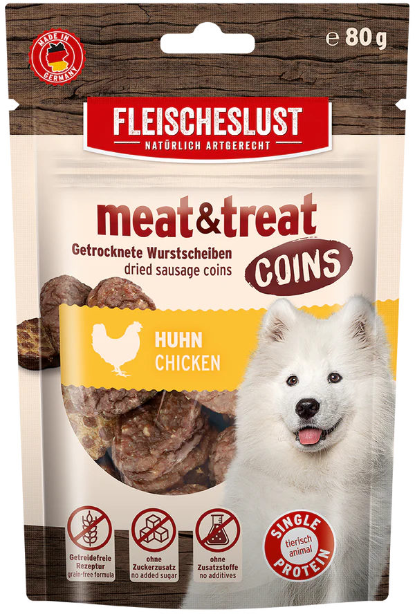 Meat & Treat Coins Huhn