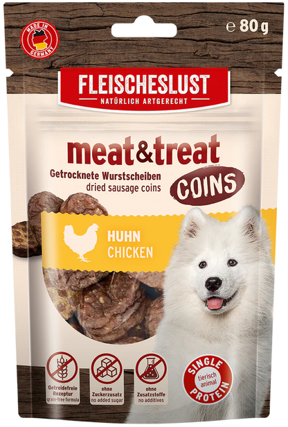 Meat & Treat Coins Huhn