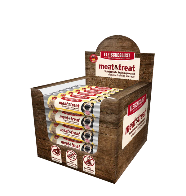 Meat & Treat Trainingswurst 200g - verschiedene Sorten