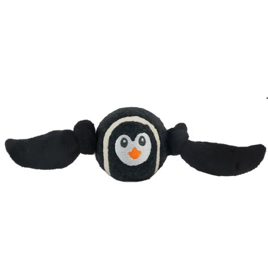 Knisterball Pinguin schwarz