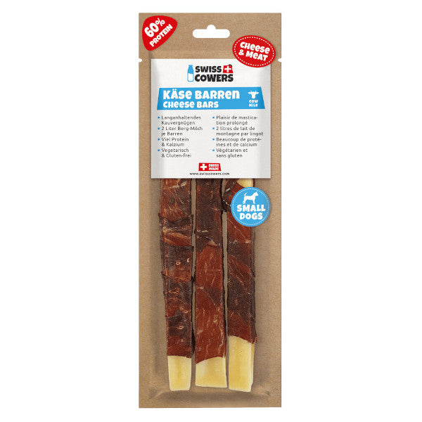 SwissCowers Cheese Bars Black Angus S 80g