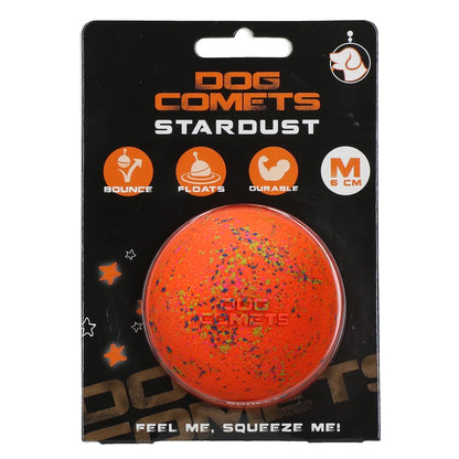 Dog Comets Ball Stardust Orange M