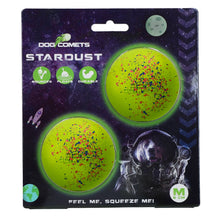 Dog Comets Stardust Green (2 Bälle-Set)