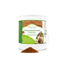 Fleischknochenmehl Hirsch pur 500g