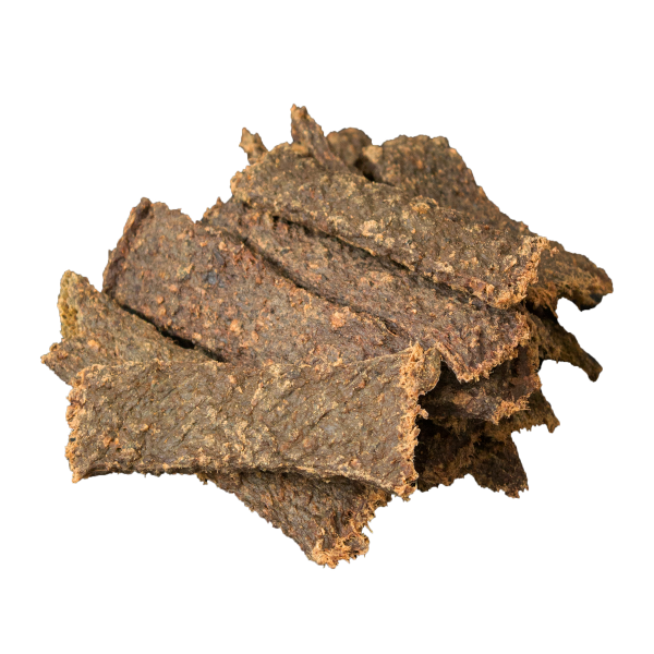 Fleischstreifen in verschiedenen Varianten