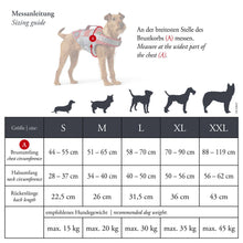 Schwimmweste Moss XXL bis max. 45kg rot