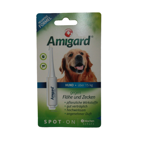 Amigard Spot-on Hund > 15 Kg, 1x 4 ml