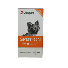 Amigard Spot-on Hund < 15 Kg, 3x 2 ml
