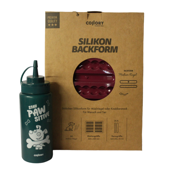 Backmatte Medium Riegel Bordeaux *+Gratis Tube*