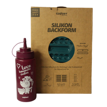 Backmatte Medium Riegel Petrol *+Gratis Tube*