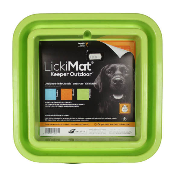 LickiMat Outdoor Keeper - grün