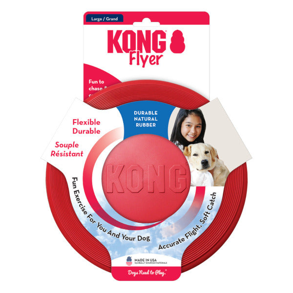 KONG Flyer L rot