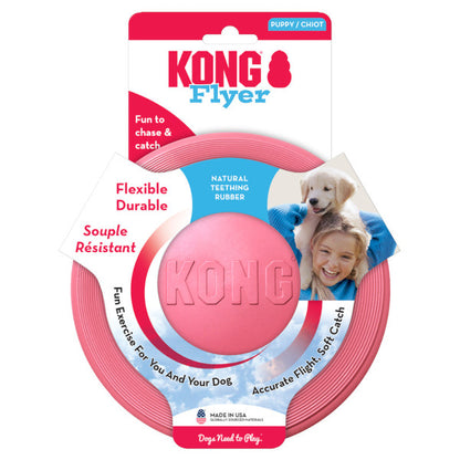 KONG Puppy Flyer rosa