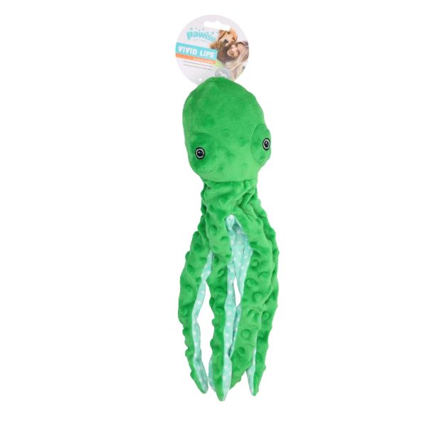Plush Octopus grün L