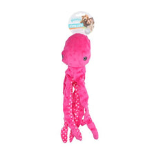 Plush Octopus pink  L