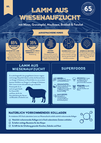 Still Nature | 65% Lamm aus Wiesenaufzucht mit Superfoods