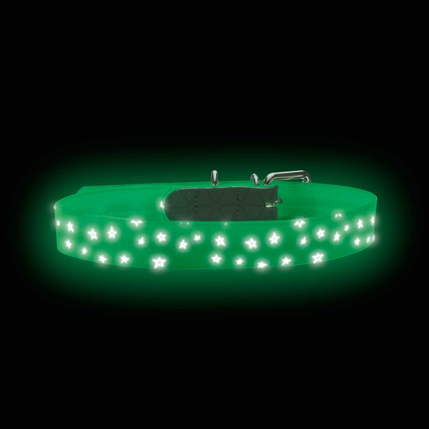 Halsband Convenience Reflect Glow M (50), weiß Sterne