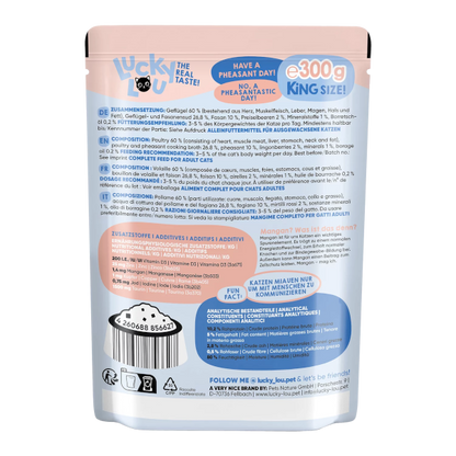 Lucky Lou Lifestage Geflügel & Fasan 300g