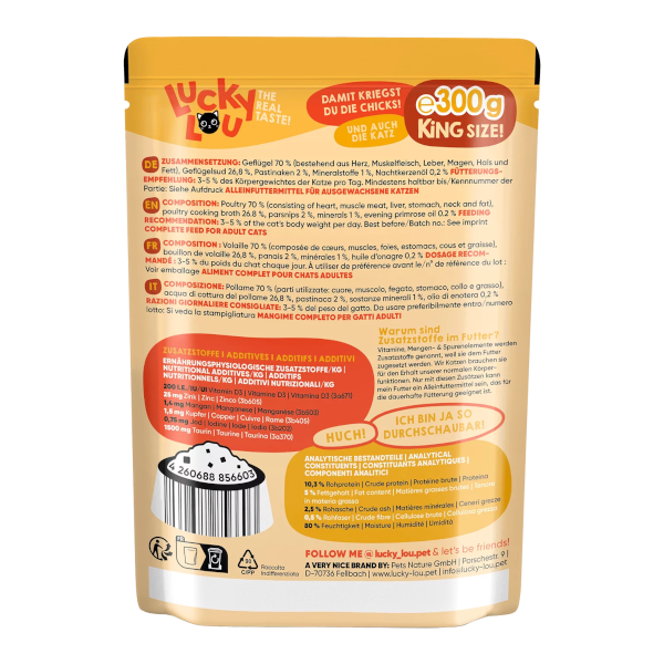 Lucky Lou Lifestage Geflügel 300g