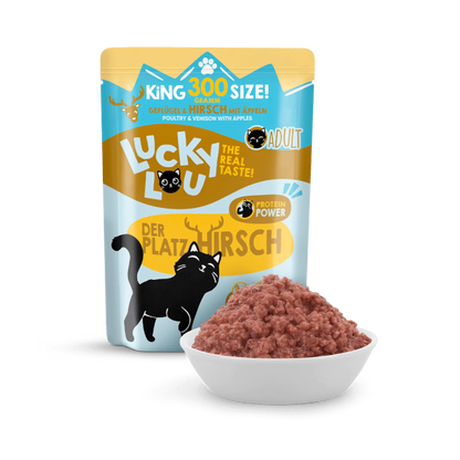Lucky Lou Lifestage Geflügel & Hirsch 300g