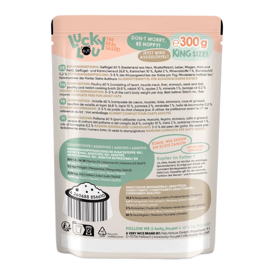 Lucky Lou Lifestage Geflügel & Kaninchen 300g