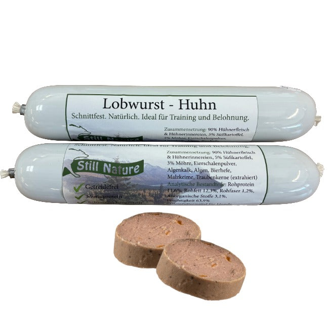 Lobwurst - Huhn mit Süßkartoffel und Möhre 400g