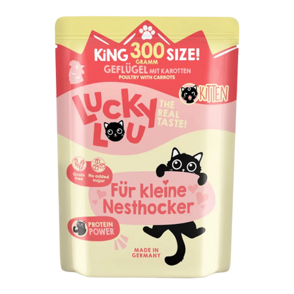 Lucky Lou Lifestage Kitten Geflügel 300g