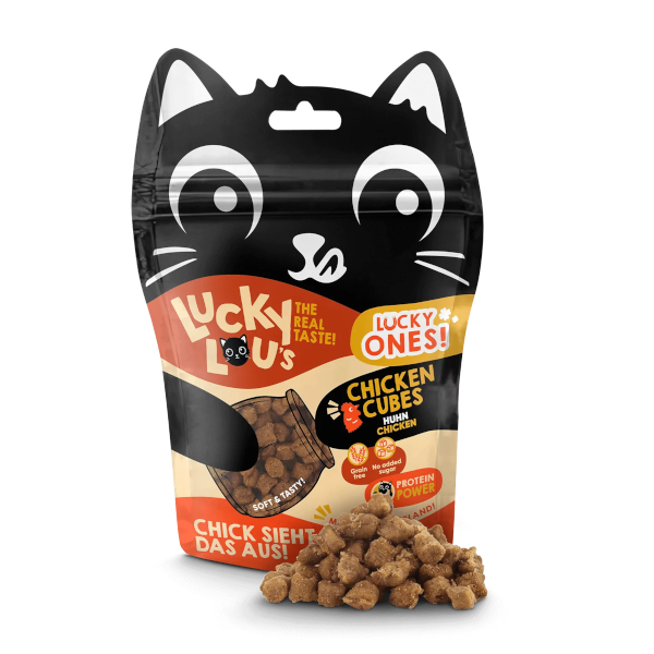 Lucky Ones Cubes Huhn 80g