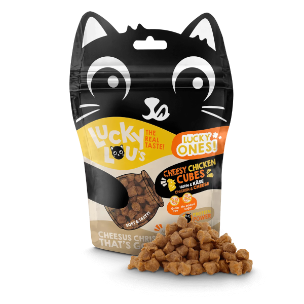 Lucky Ones Cubes Käse & Huhn 80g