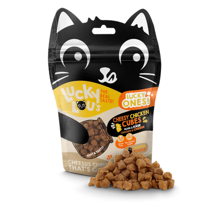 Lucky Ones Cubes Käse & Huhn 80g