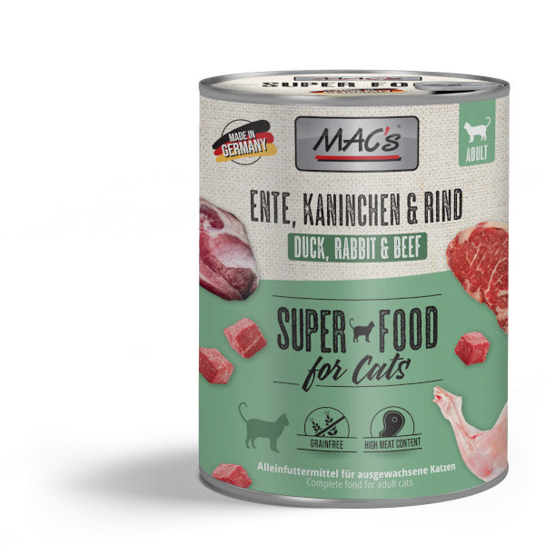 Mac´s Cat Ente, Kaninchen & Rind