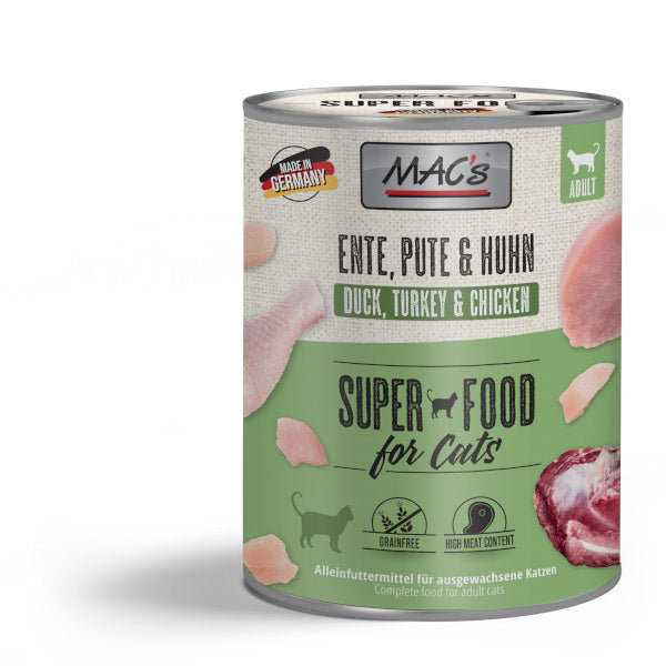 Mac´s Cat Ente, Pute & Huhn