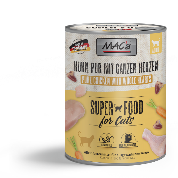 Mac´s Cat Huhn mit Herzen