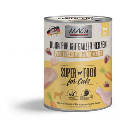 Mac´s Cat Huhn mit Herzen