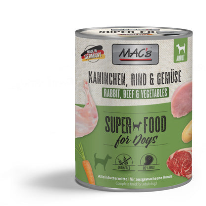 Mac´s Kaninchen, Rind & Gemüse