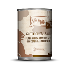 Mjamjam Katze köstliches Lamm pur 400g